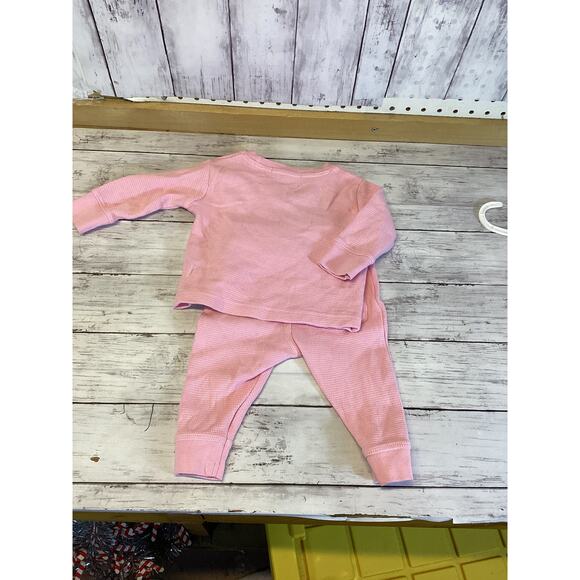 Little Mish Baby Girl Sweatshirt And Leggings Pink Set 3 Months - Picture 2 of 4